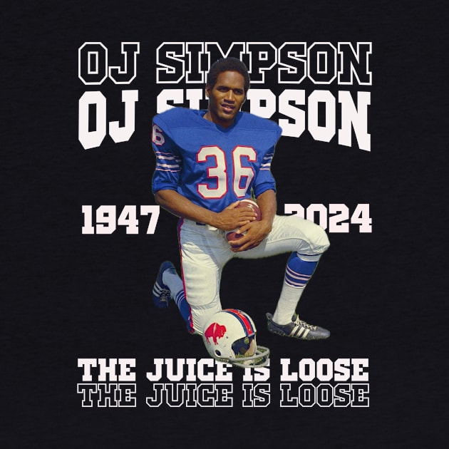 OJ SIMPSON MUGSHOOT T-SHIRT by Hanifodol